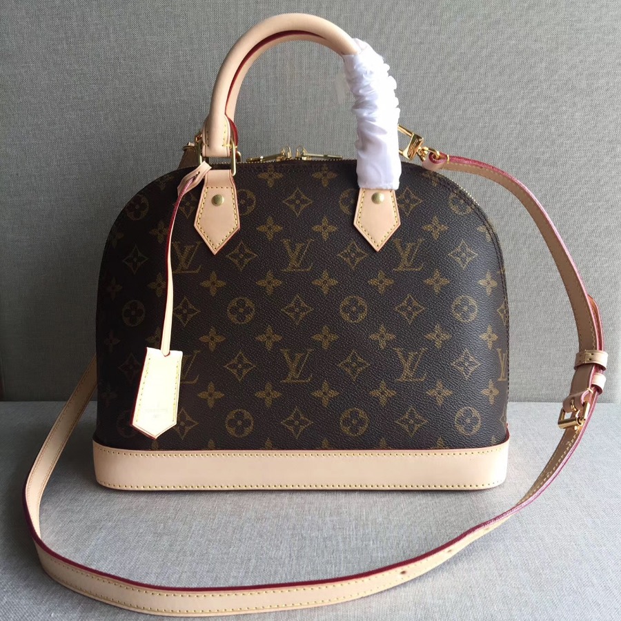 M53151, LOUIS VUITTON LV, ALMA PM Monogram Canvas