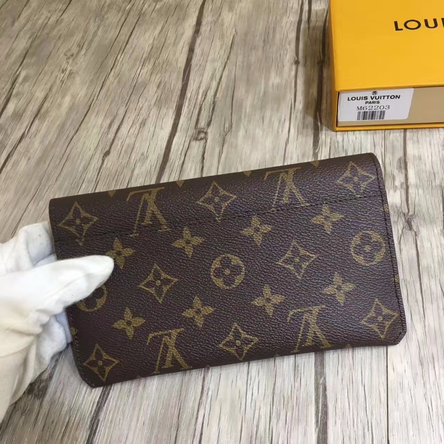 LOUIS VUITTON LV, JEANNE WALLET M62203,7.5 x 4.3 x 0.4 inches