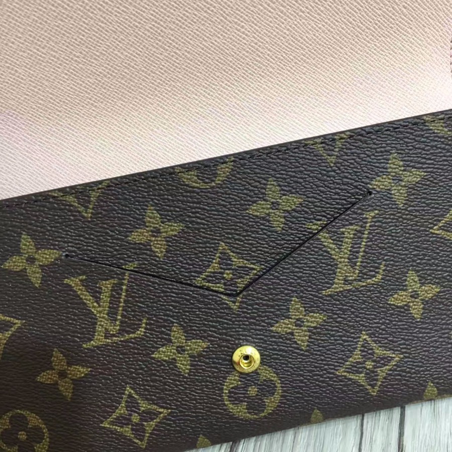 LOUIS VUITTON LV, JEANNE WALLET M62203,7.5 x 4.3 x 0.4 inches