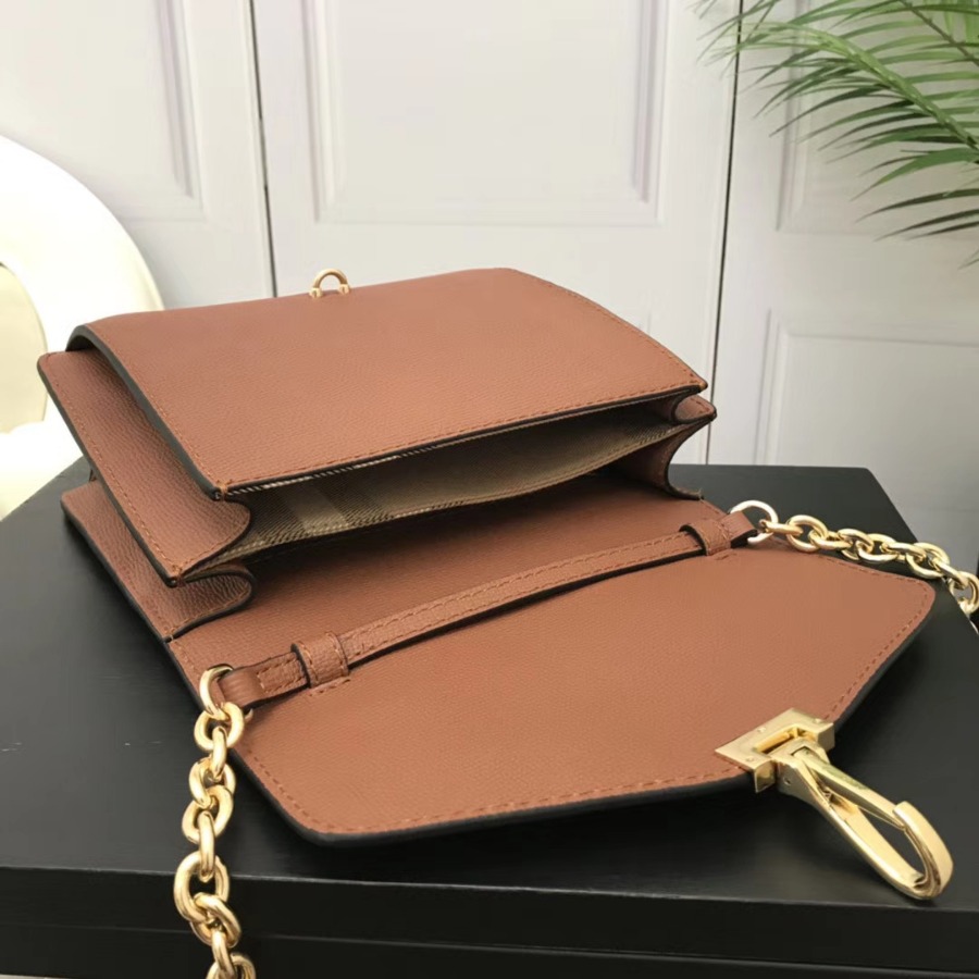 Burberry, 40585841, Small Leather Crossbody Bag