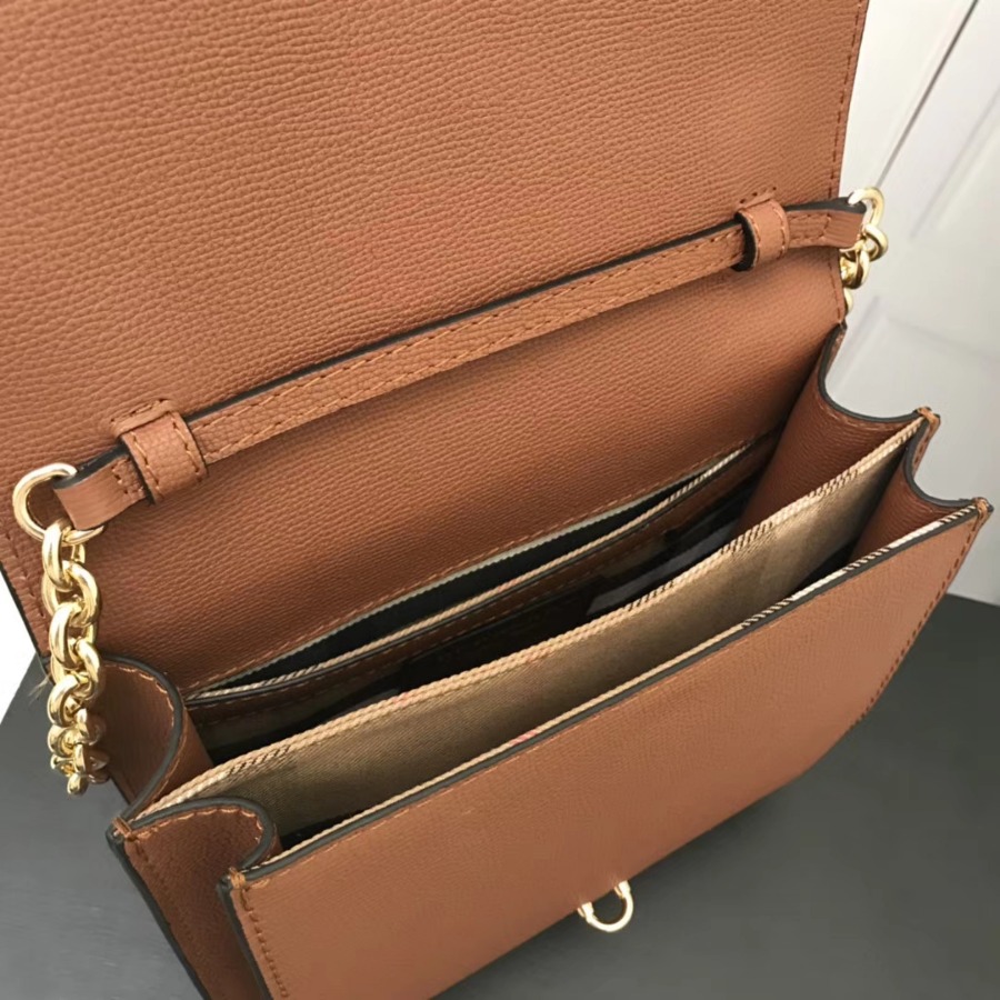 Burberry, 40585841, Small Leather Crossbody Bag