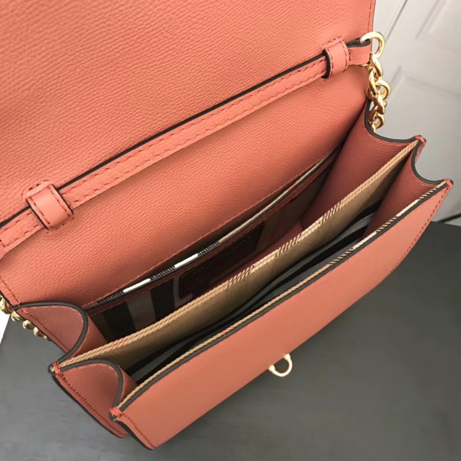 Burberry, 40585841, Small Leather Crossbody Bag