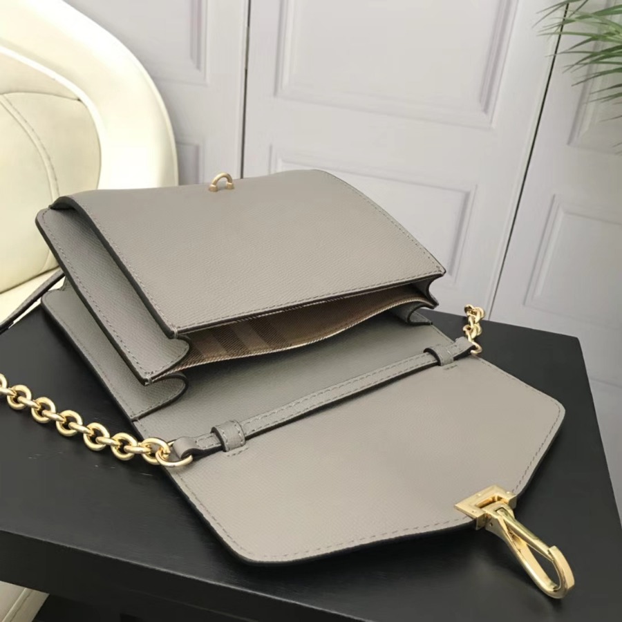 Burberry, 40585841, Small Leather Crossbody Bag