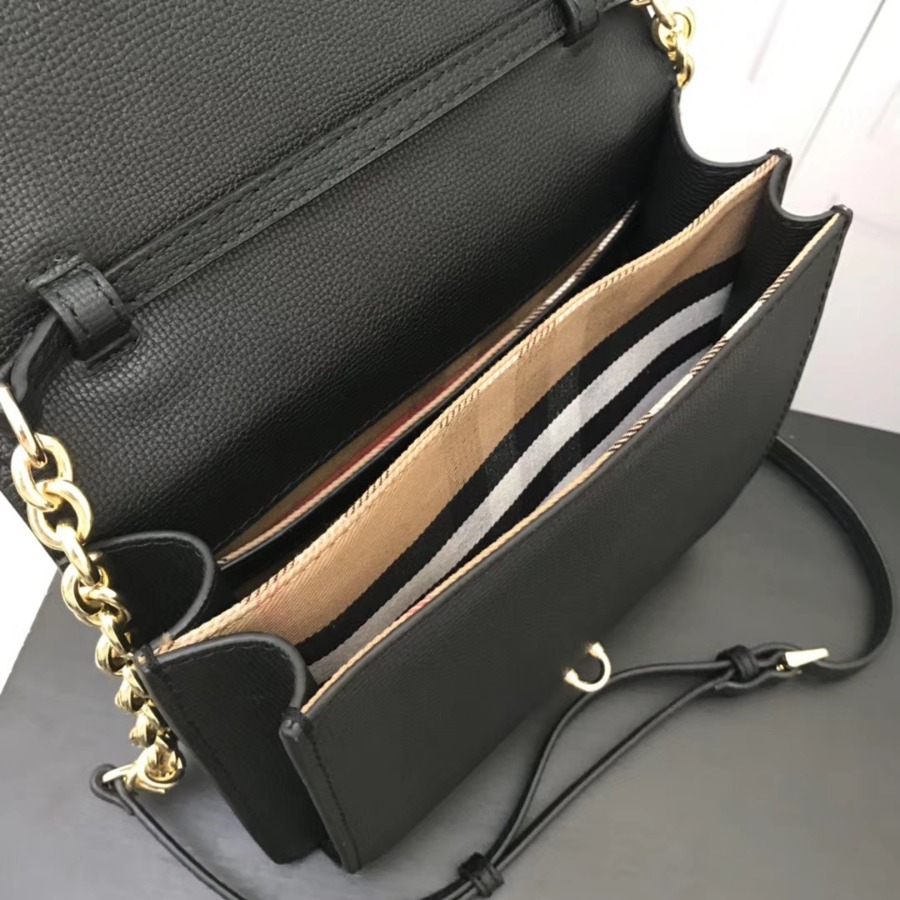 Burberry, 40585841, Small Leather Crossbody Bag