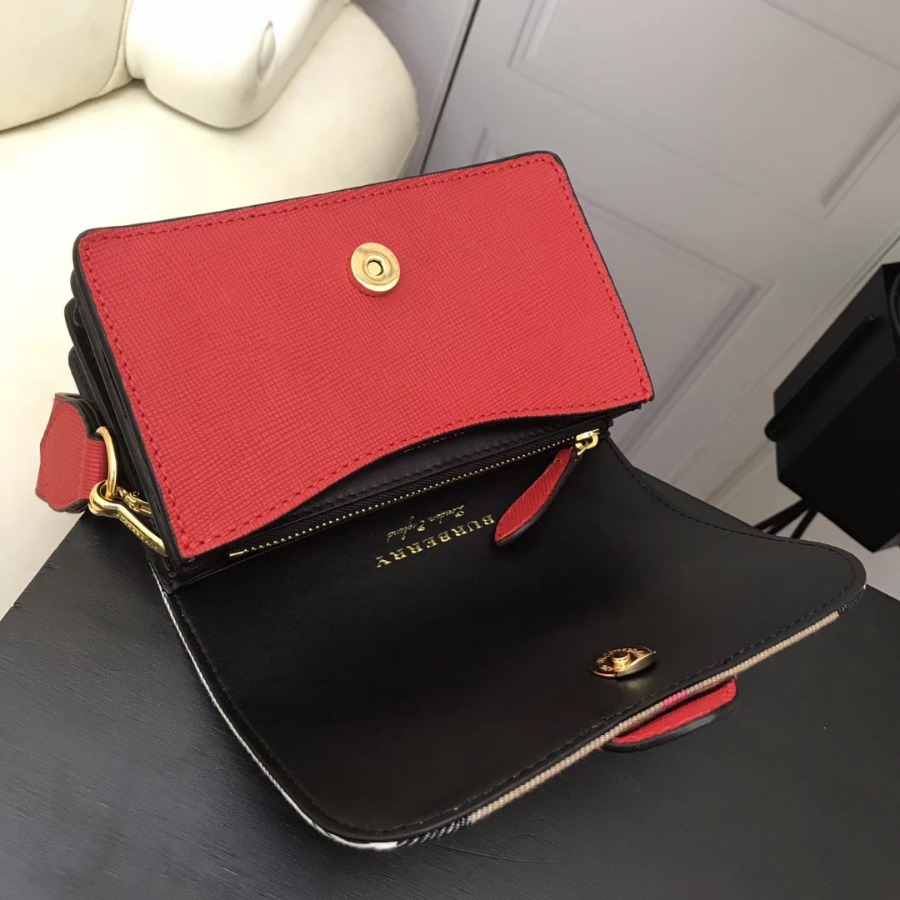 Burberry, 40224601, The Small Buckle Bag in House Check and Leather