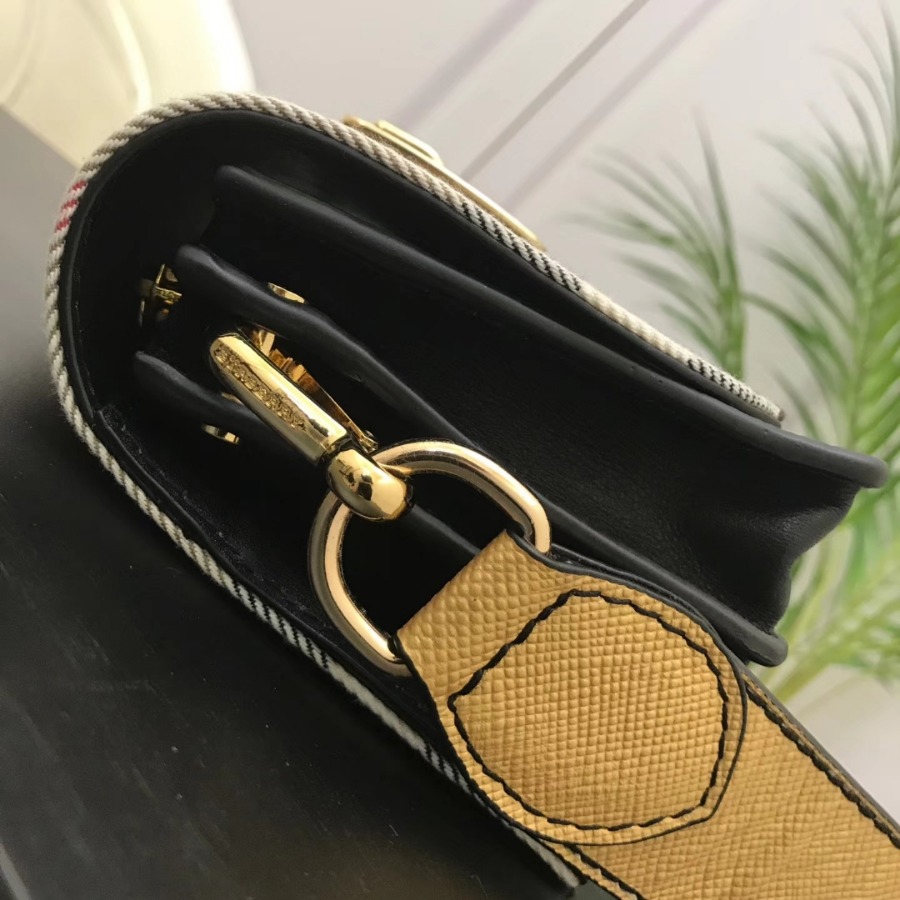 Burberry, 40224601, The Small Buckle Bag in House Check and Leather