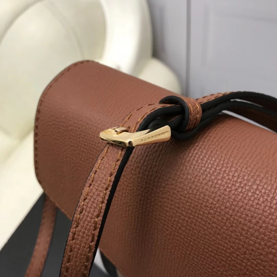 Burberry, 39808251, Small Leather and House Check Crossbody Bag