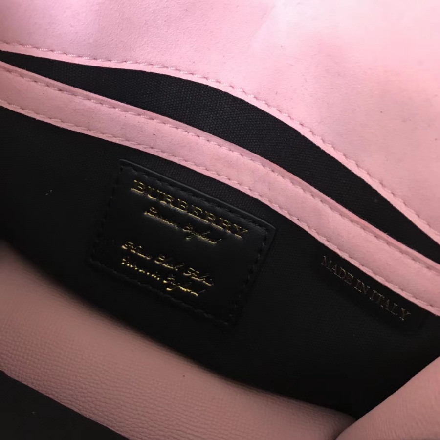 Burberry, 39808251, Small Leather and House Check Crossbody Bag