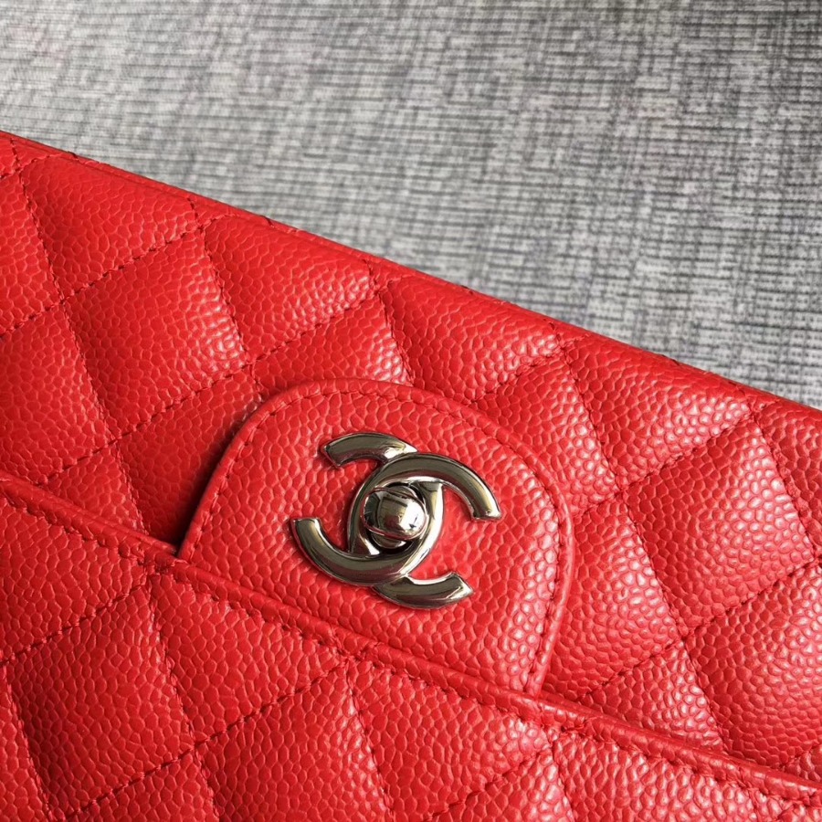 A1112, Chanel Classic Handbag & Cross Body Bag, Grained Calfskin, Original Quality