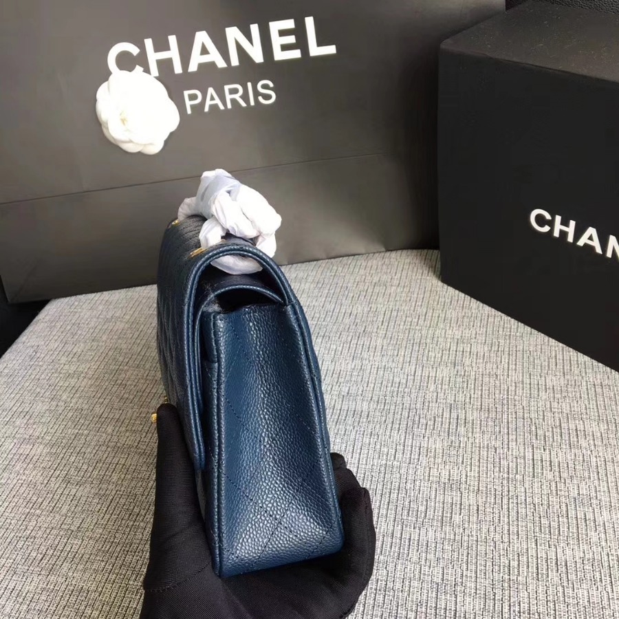 A1112, Chanel Classic Handbag & Cross Body Bag, Grained Calfskin, Original Quality