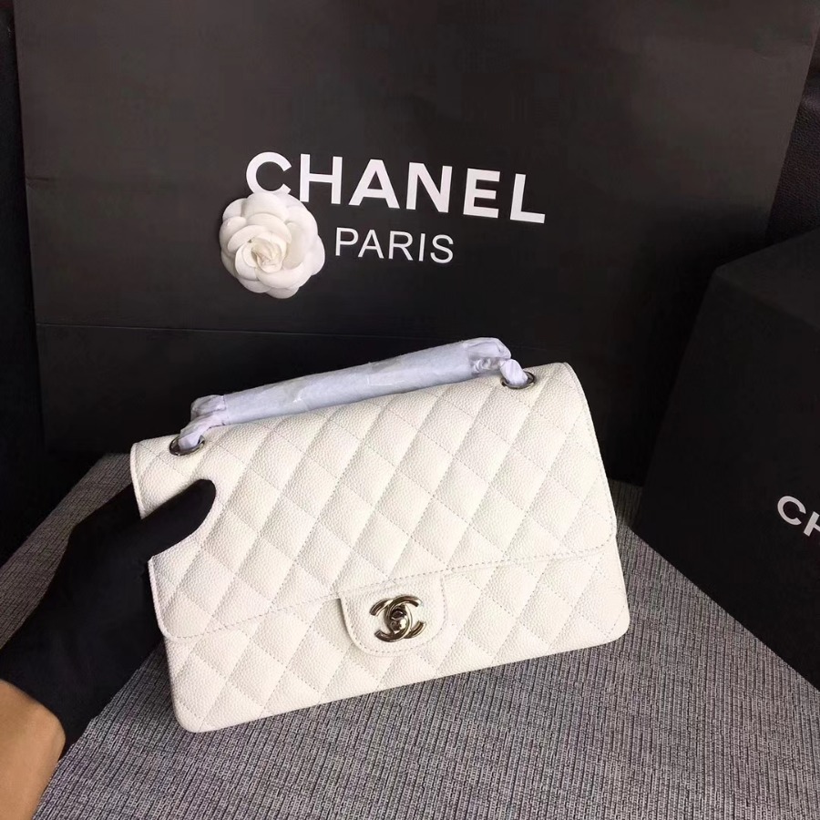 A1112, Chanel Classic Handbag & Cross Body Bag, Grained Calfskin, Original Quality