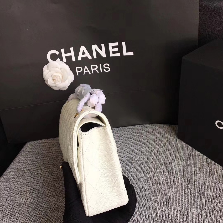 A1112, Chanel Classic Handbag & Cross Body Bag, Grained Calfskin, Original Quality