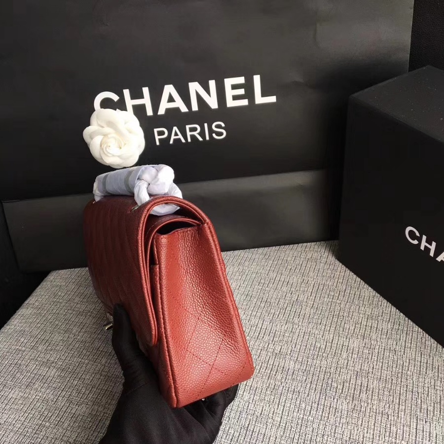 A1112, Chanel Classic Handbag & Cross Body Bag, Grained Calfskin, Original Quality