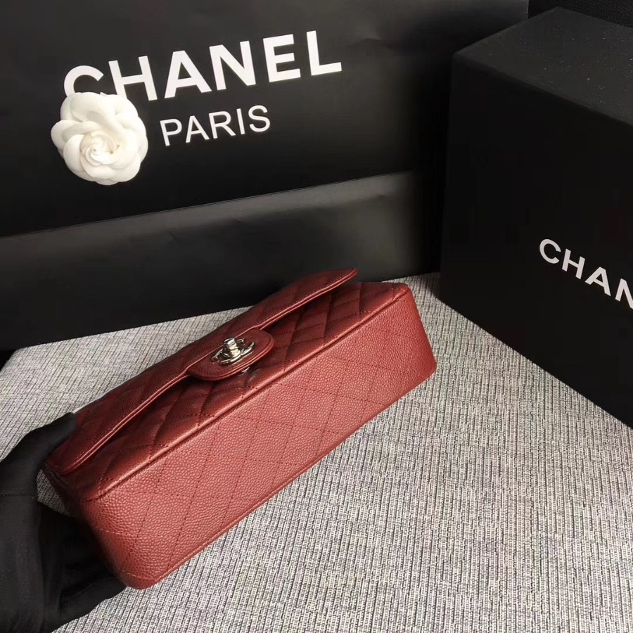 A1112, Chanel Classic Handbag & Cross Body Bag, Grained Calfskin, Original Quality