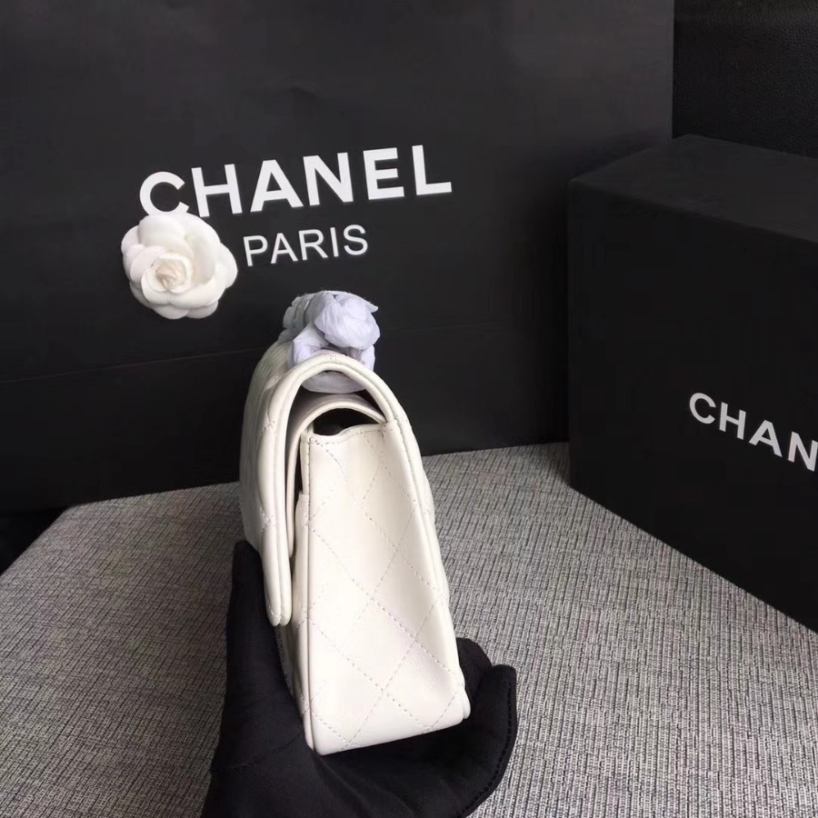 A01112, Chanel Classic Handbag & Cross Body Bag, LAMBSKIN, Original Quality