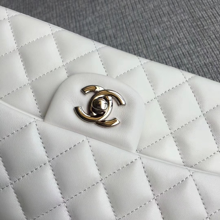 A01112, Chanel Classic Handbag & Cross Body Bag, LAMBSKIN, Original Quality