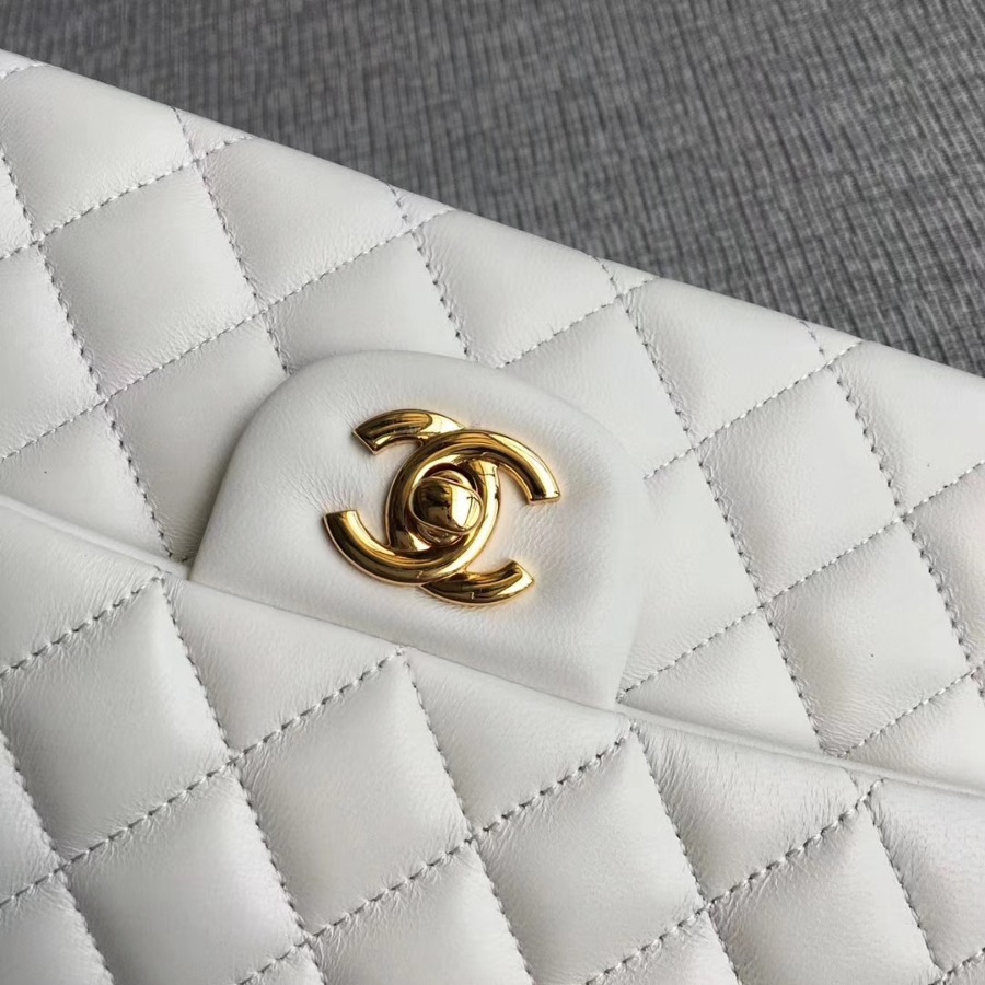 A01112, Chanel Classic Handbag & Cross Body Bag, LAMBSKIN, Original Quality