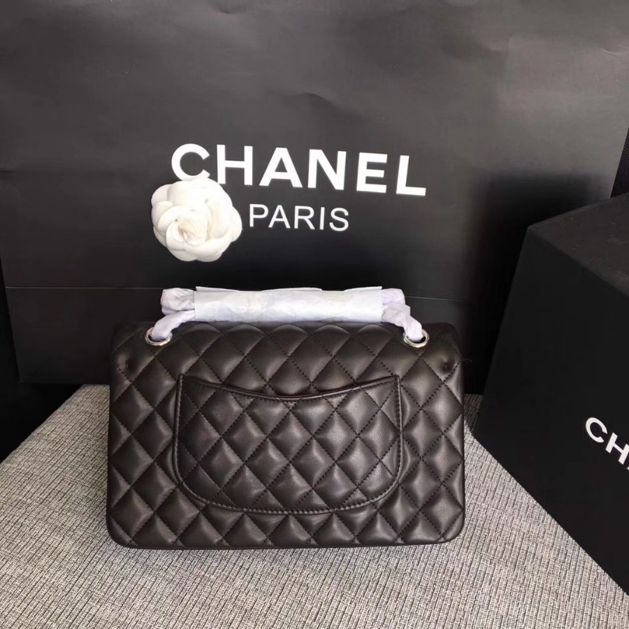 A01112, Chanel Classic Handbag & Cross Body Bag, LAMBSKIN, Original Quality
