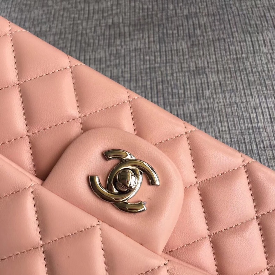 A01112, Chanel Classic Handbag & Cross Body Bag, LAMBSKIN, Original Quality