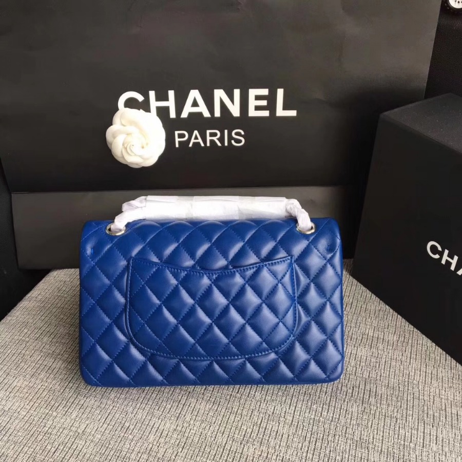 A01112, Chanel Classic Handbag & Cross Body Bag, LAMBSKIN, Original Quality