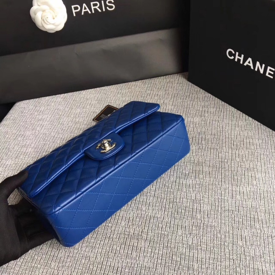 A01112, Chanel Classic Handbag & Cross Body Bag, LAMBSKIN, Original Quality