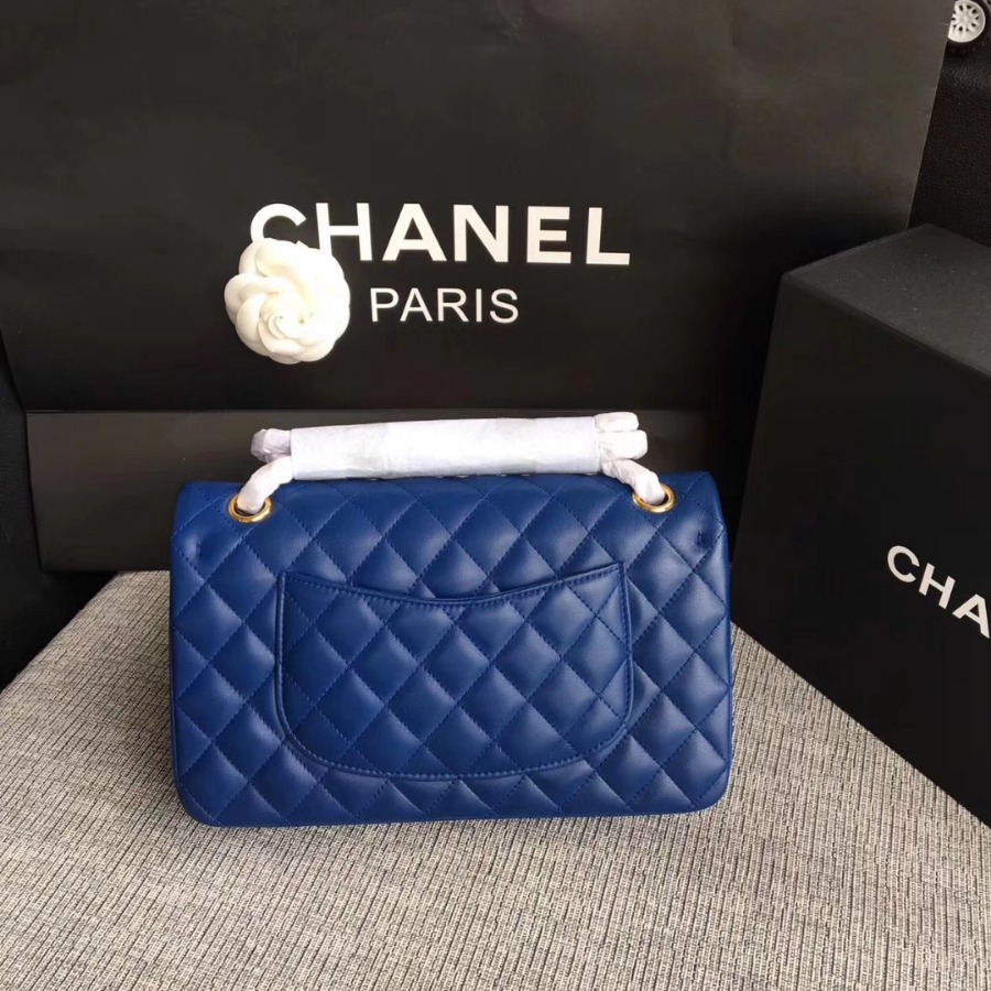 A01112, Chanel Classic Handbag & Cross Body Bag, LAMBSKIN, Original Quality