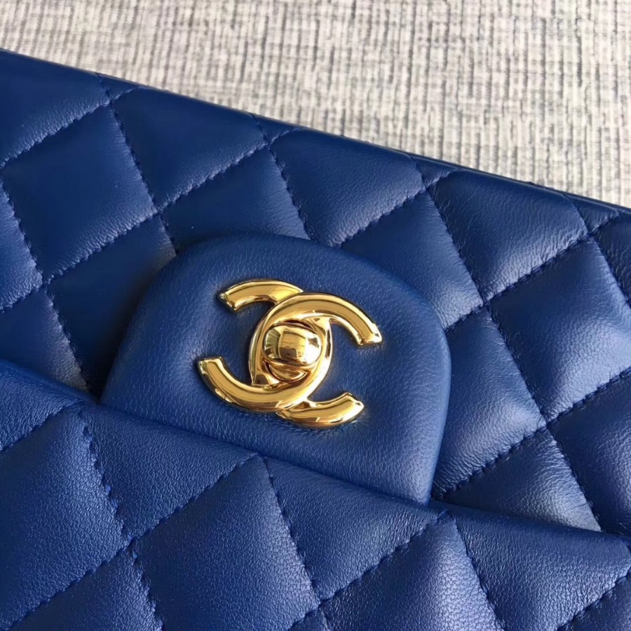 A01112, Chanel Classic Handbag & Cross Body Bag, LAMBSKIN, Original Quality