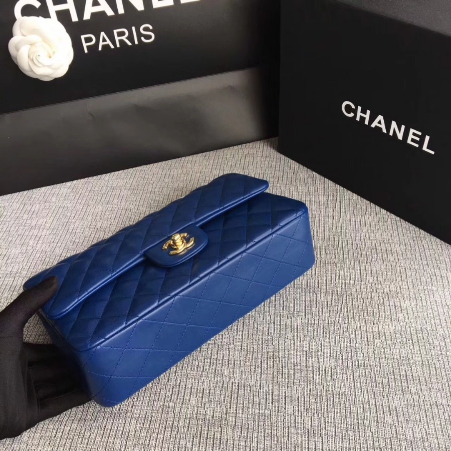 A01112, Chanel Classic Handbag & Cross Body Bag, LAMBSKIN, Original Quality