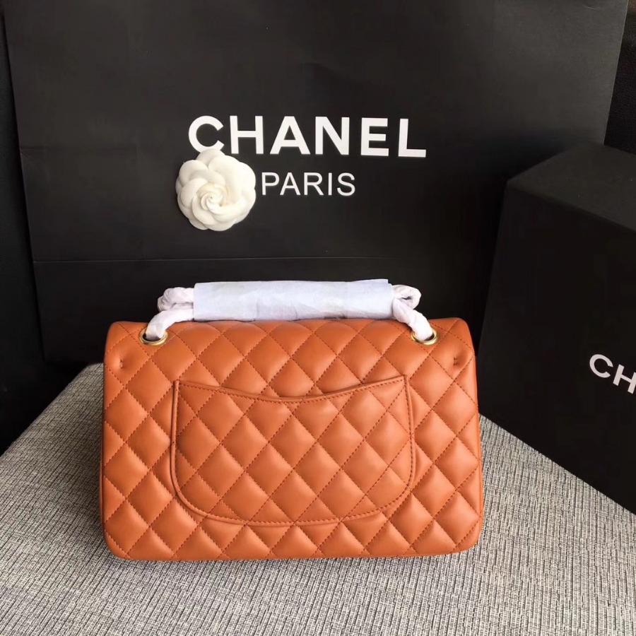 A01112, Chanel Classic Handbag & Cross Body Bag, LAMBSKIN, Original Quality