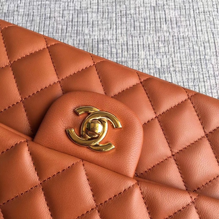 A01112, Chanel Classic Handbag & Cross Body Bag, LAMBSKIN, Original Quality