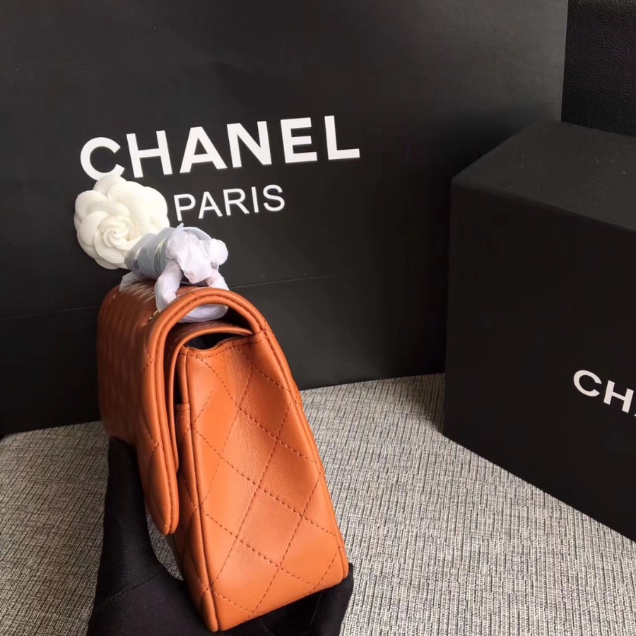 A01112, Chanel Classic Handbag & Cross Body Bag, LAMBSKIN, Original Quality