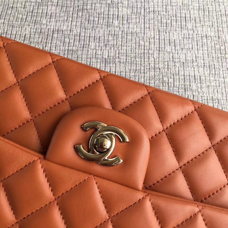 A01112, Chanel Classic Handbag & Cross Body Bag, LAMBSKIN, Original Quality