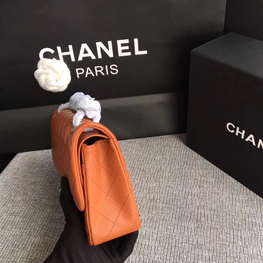 A01112, Chanel Classic Handbag & Cross Body Bag, LAMBSKIN, Original Quality
