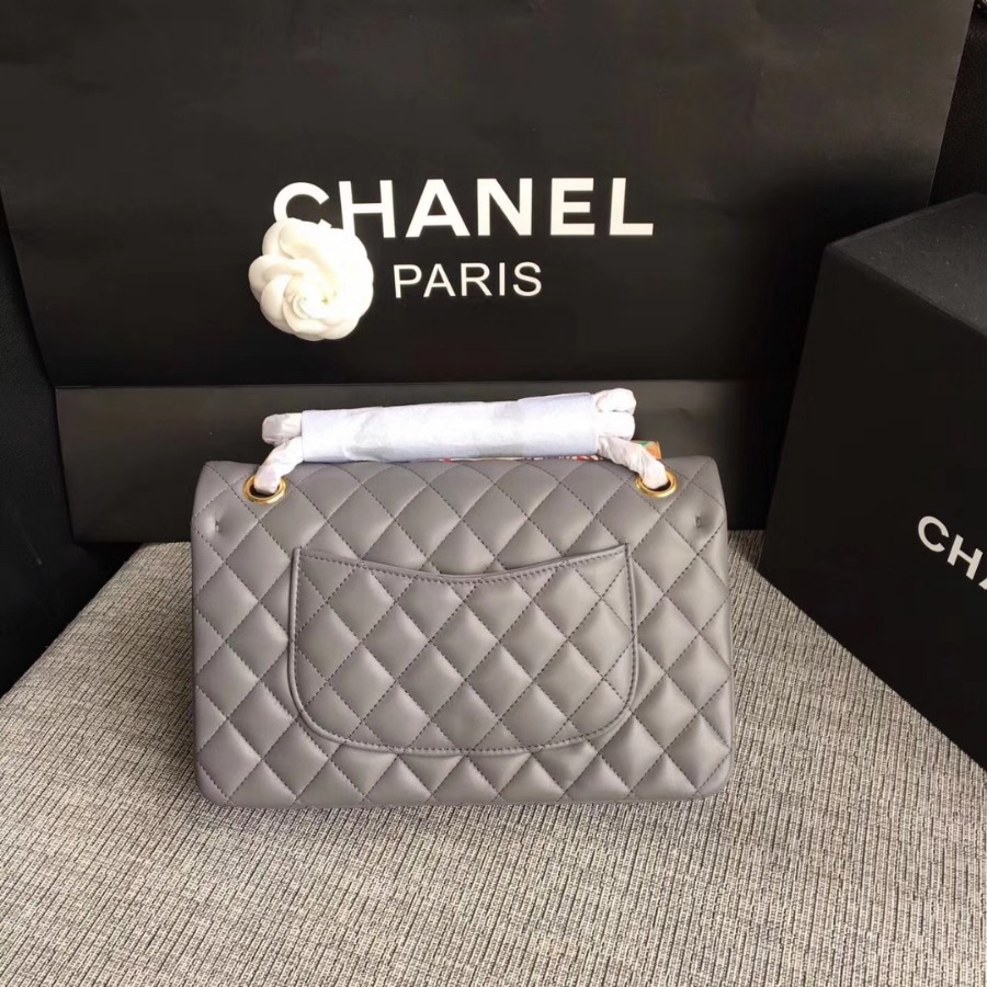 A01112, Chanel Classic Handbag & Cross Body Bag, LAMBSKIN, Original Quality
