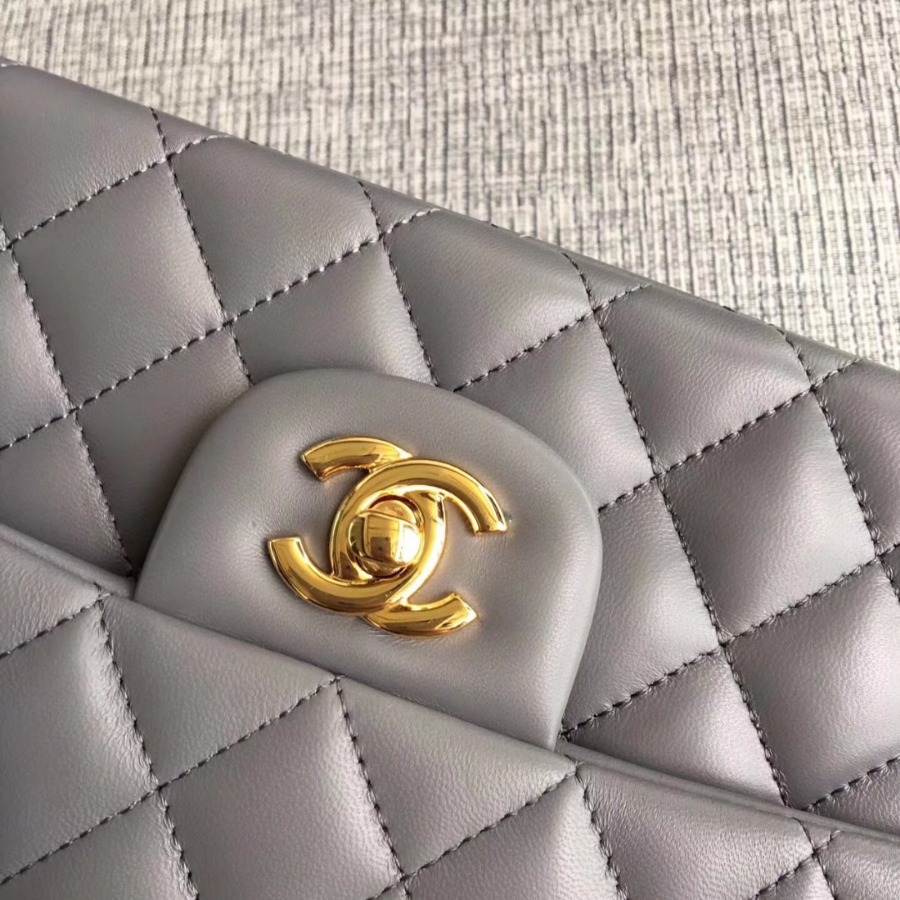 A01112, Chanel Classic Handbag & Cross Body Bag, LAMBSKIN, Original Quality
