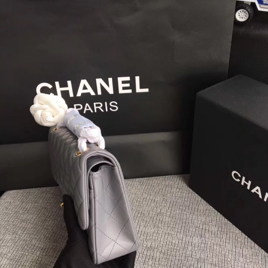 A01112, Chanel Classic Handbag & Cross Body Bag, LAMBSKIN, Original Quality