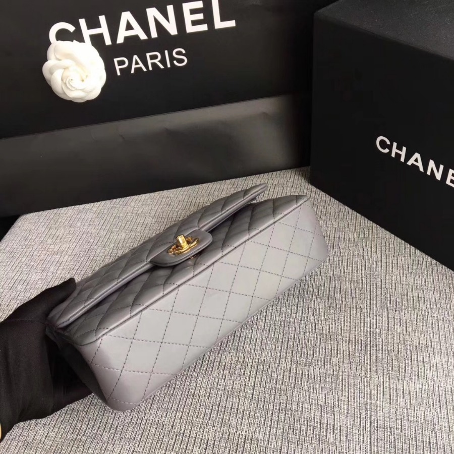A01112, Chanel Classic Handbag & Cross Body Bag, LAMBSKIN, Original Quality