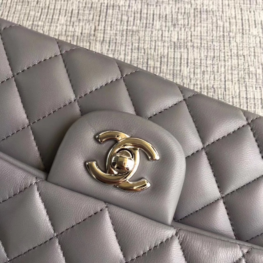 A01112, Chanel Classic Handbag & Cross Body Bag, LAMBSKIN, Original Quality