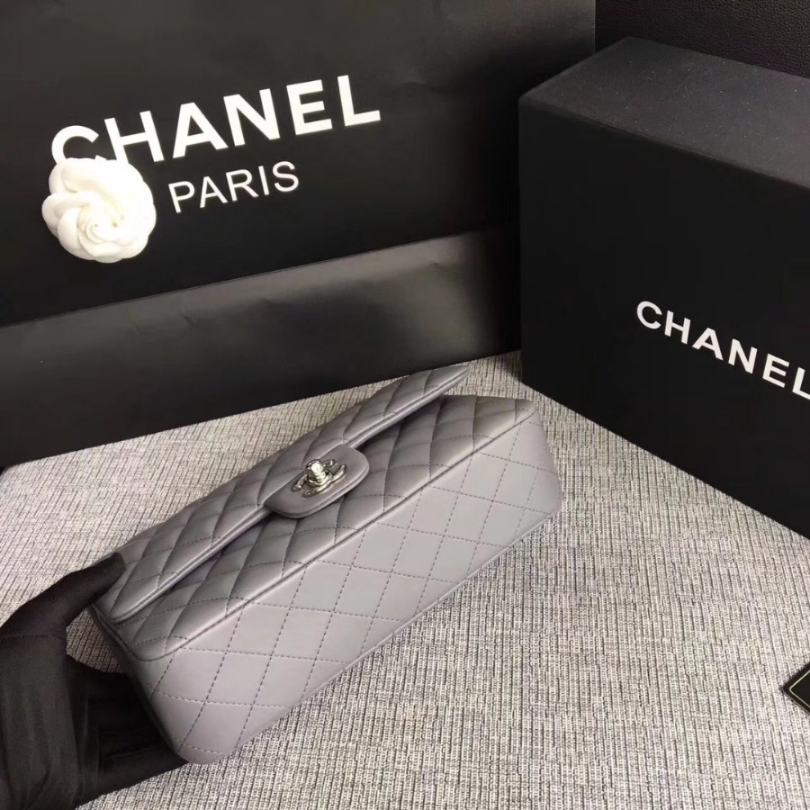 A01112, Chanel Classic Handbag & Cross Body Bag, LAMBSKIN, Original Quality