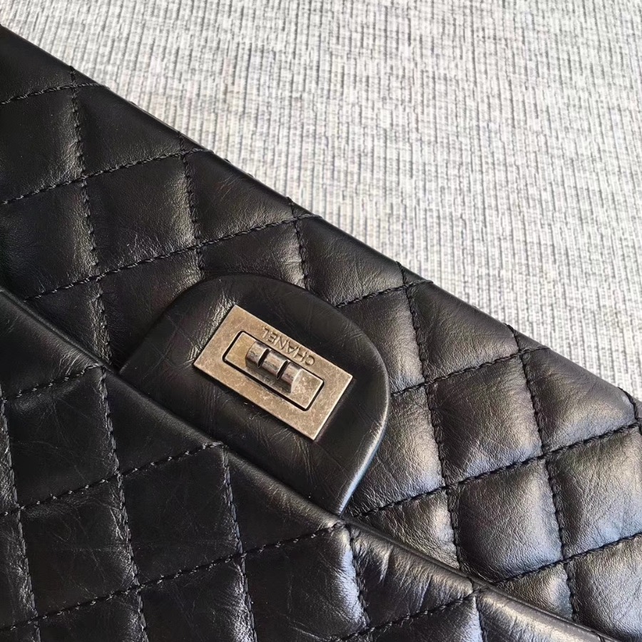 A37586, Chanel Classic Handbag & Cross Body Bag, AGED CALFSKIN, Original Quality