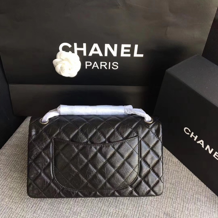 A37587, Chanel Classic Handbag & Cross Body Bag, AGED CALFSKIN, Original Quality