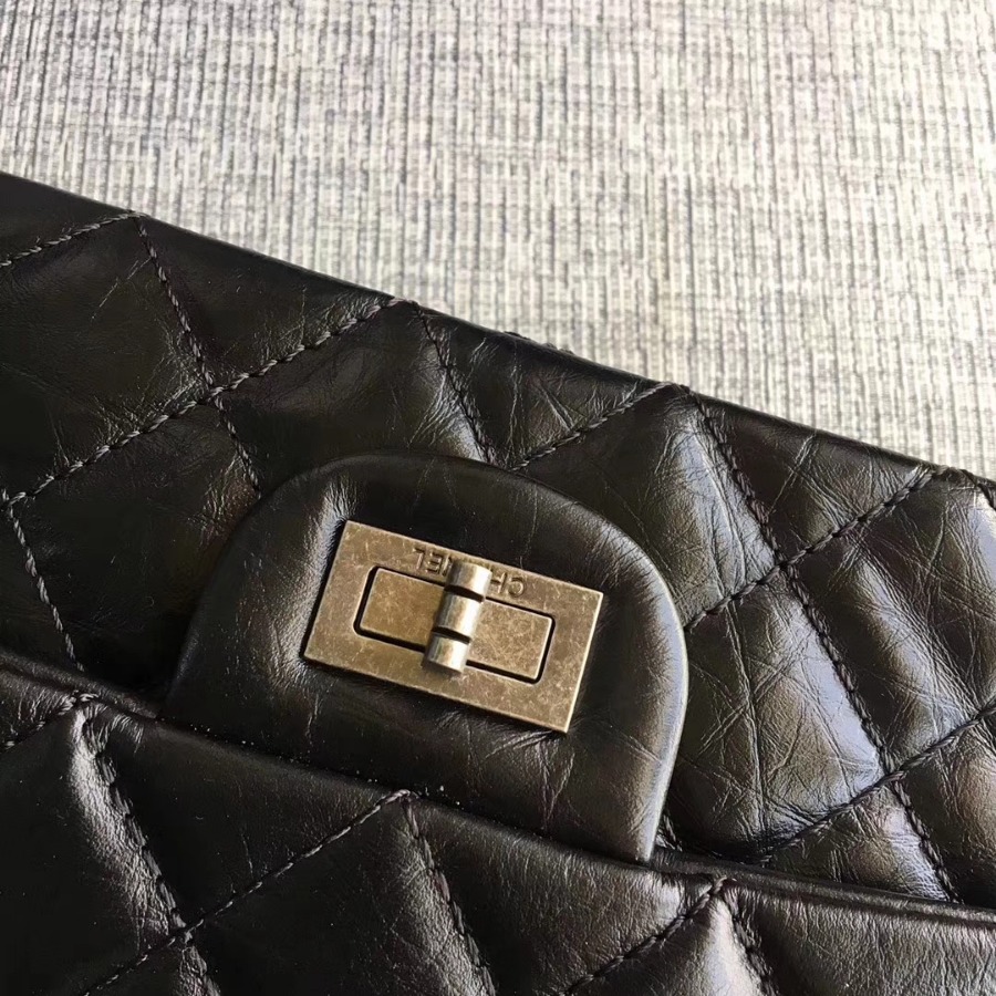 A37587, Chanel Classic Handbag & Cross Body Bag, AGED CALFSKIN, Original Quality