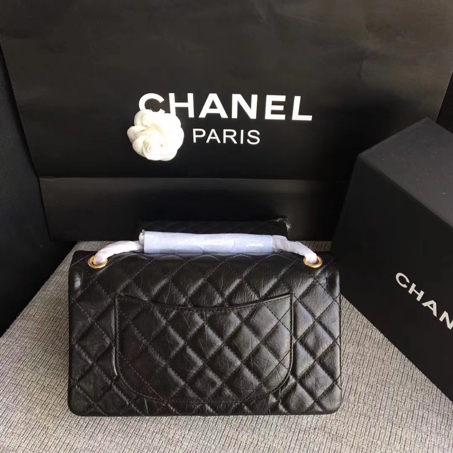 A37587, Chanel Classic Handbag & Cross Body Bag, AGED CALFSKIN, Original Quality