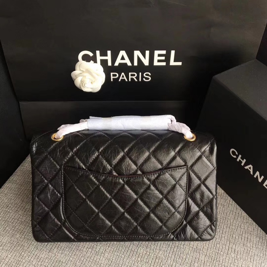 A37590, Chanel Classic Handbag & Cross Body Bag, AGED CALFSKIN, Original Quality