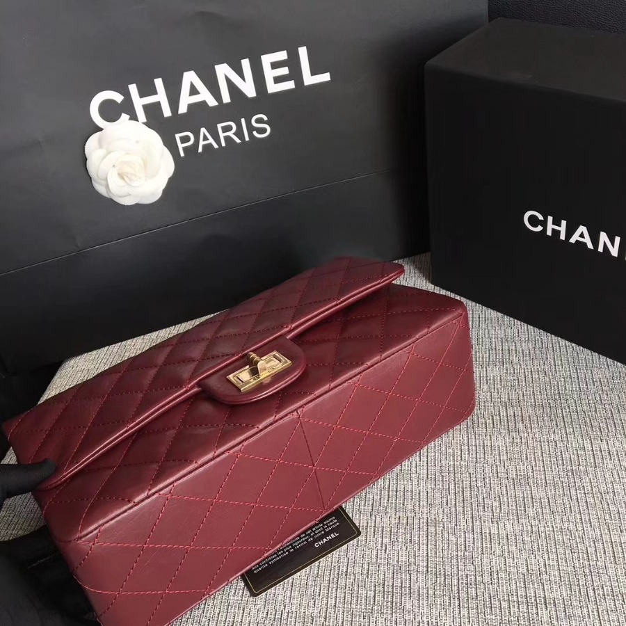 A37590, Chanel Classic Handbag & Cross Body Bag, AGED CALFSKIN, Original Quality