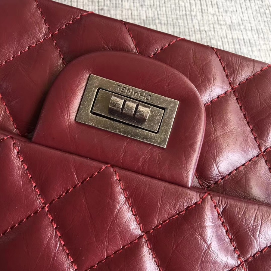 A37590, Chanel Classic Handbag & Cross Body Bag, AGED CALFSKIN, Original Quality