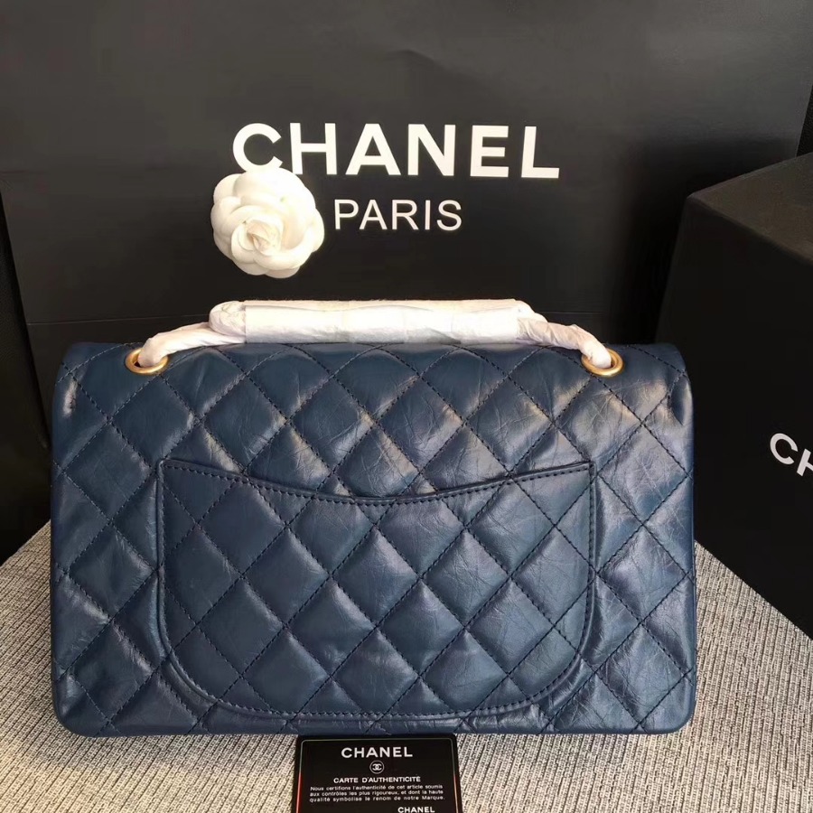 A37590, Chanel Classic Handbag & Cross Body Bag, AGED CALFSKIN, Original Quality