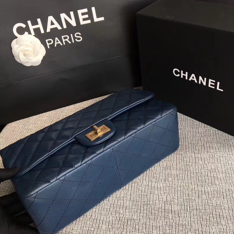 A37590, Chanel Classic Handbag & Cross Body Bag, AGED CALFSKIN, Original Quality