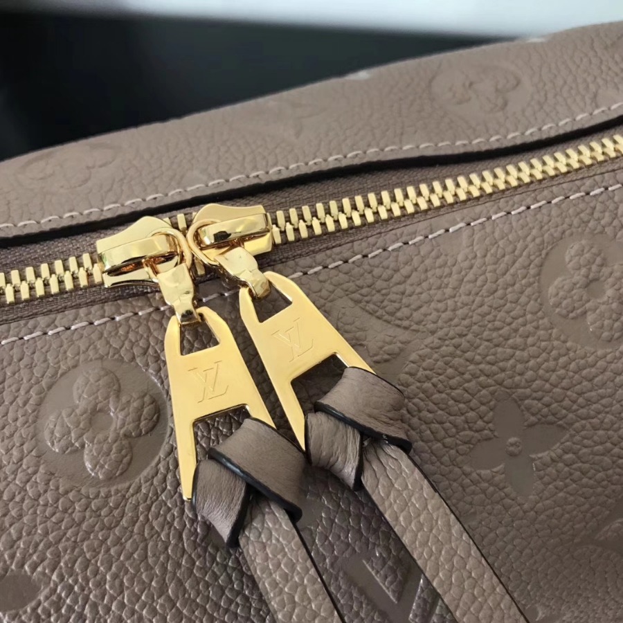 M43743, LOUIS VUITTON LV, PONTHIEU PM Monogram Empreinte leather