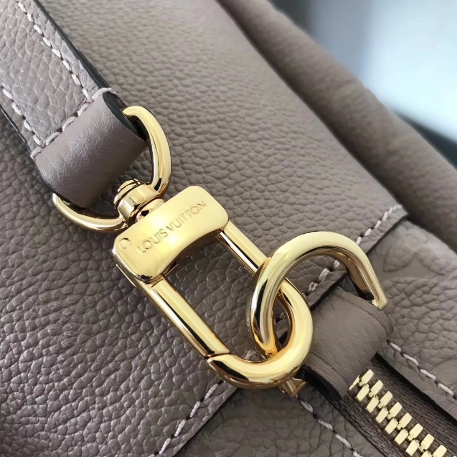 M43743, LOUIS VUITTON LV, PONTHIEU PM Monogram Empreinte leather